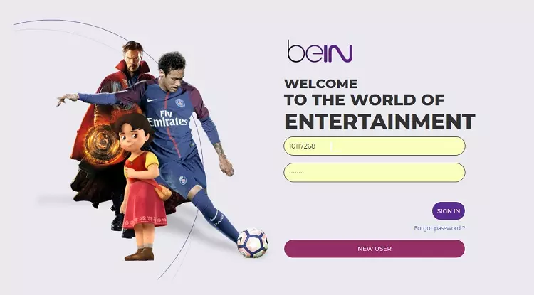 شرح وتفعيل حساب bein connect بين كونكت للاشتراك في قنوات بين سبورت الرياضية